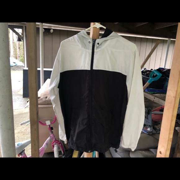 Beautiful Giant Mens Hooded Windbreaker Zip Jacket - Picture 5 of 16